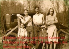 Children of Arthur Hazel Kastner on Okla Farm 1950